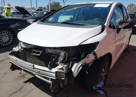 2015 Honda Fit Ex/Ex-L z USA, uszkodzony, nr VIN 3HGGK5H8XFM757981